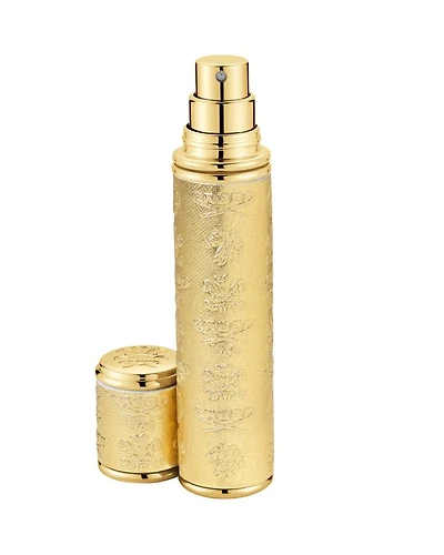 Pocket Leather & Gold-Tone Bottle Atomizer