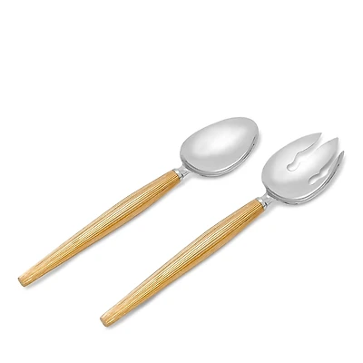 L'Objet Deco Leaves 2-Piece Serving Set