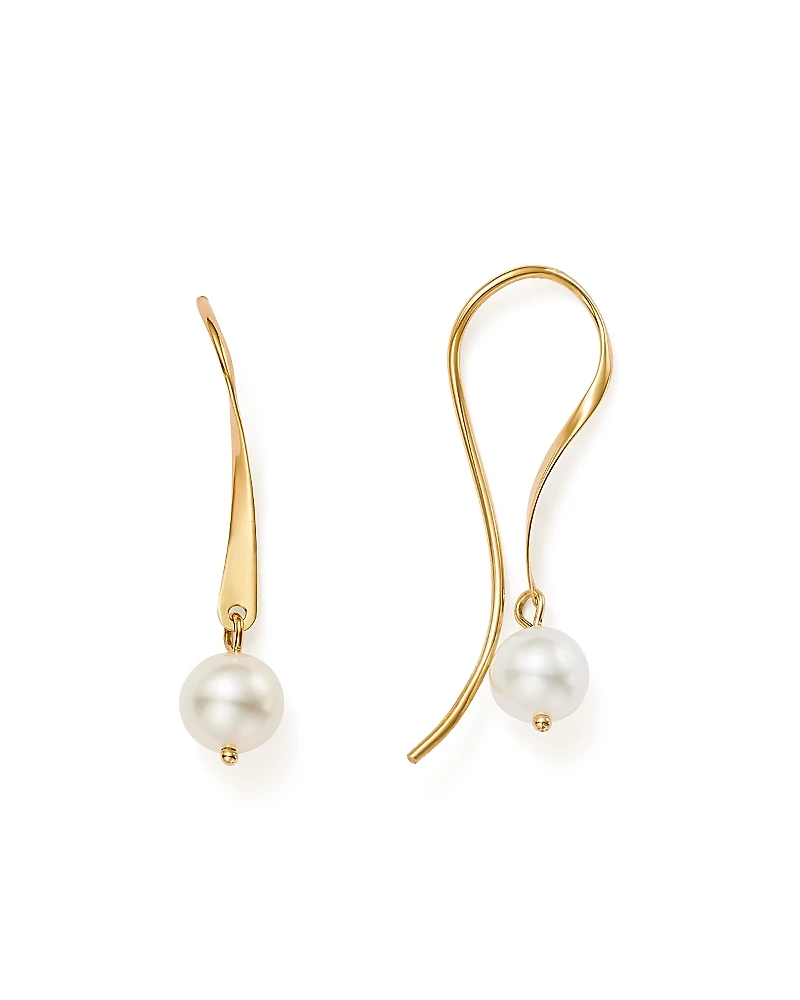 Bloomingdale's Fine Collection Cultured Freshwater Pearl Threader Earrings
