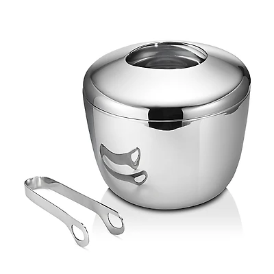 Georg Jensen Sky Ice Bucket and Ice Tong