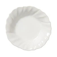 Incanto Stone White Ruffle Pasta Bowl