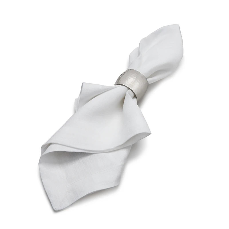 Aman Imports Hammered-Brass Napkin Ring - Exclusive