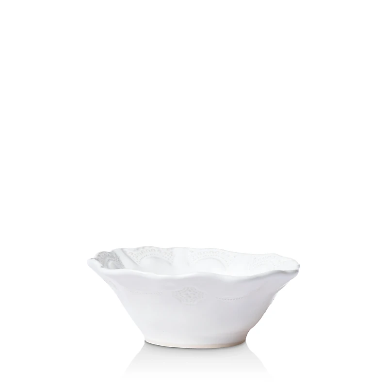 Vietri Incanto Lace Stoneware Cereal Bowl