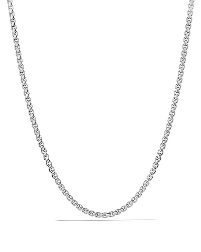 David Yurman Large Box Chain Necklace 4.8mm