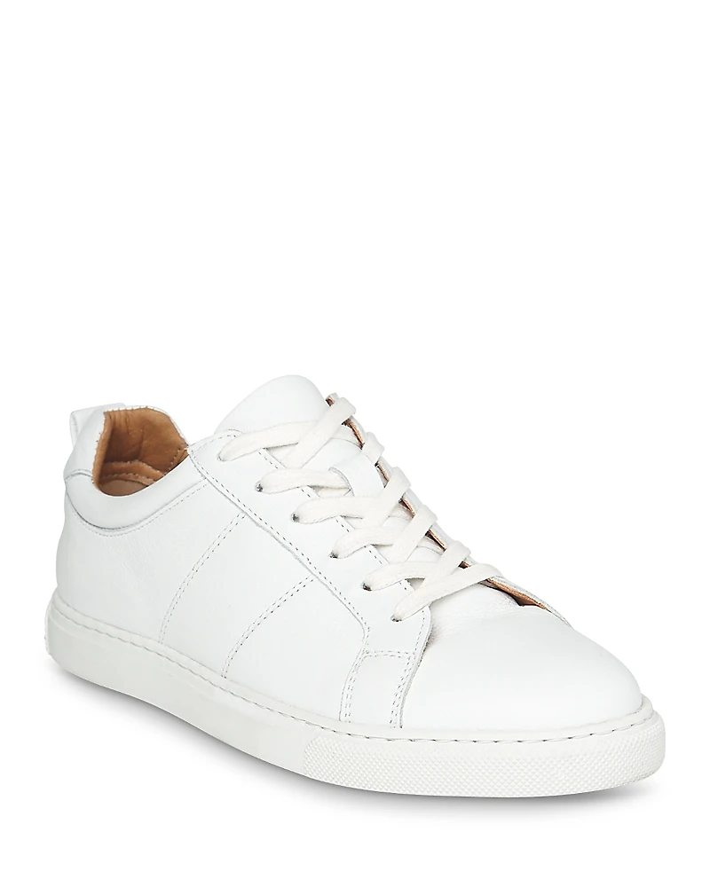 Whistles Women's Koki Lace Up Leather Sneakers