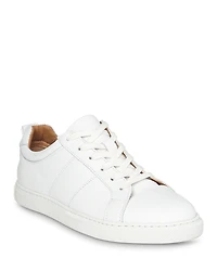 Whistles Women's Koki Lace Up Leather Sneakers