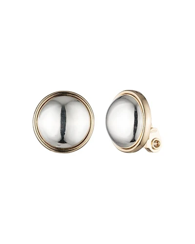 Button Clip-On Earrings