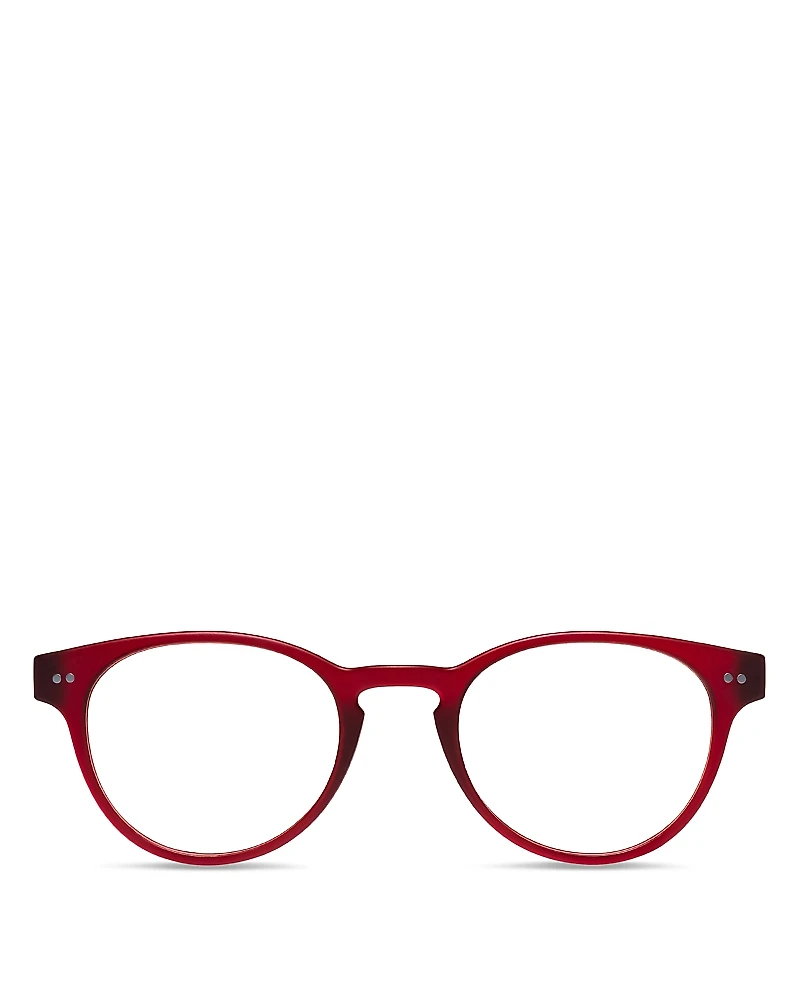 Look Optic Abbey Round Blue Light Glasses, 47mm