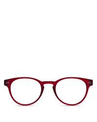 Look Optic Abbey Round Blue Light Glasses, 47mm