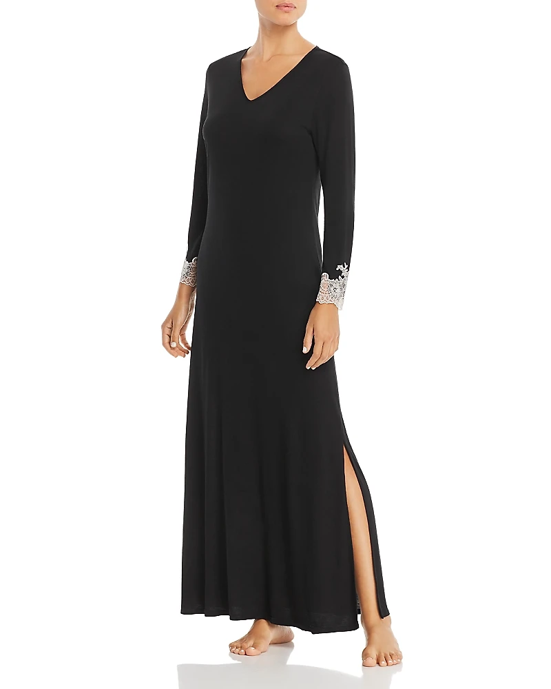 Natori Luxe Shangri-La Lounger Gown - Exclusive