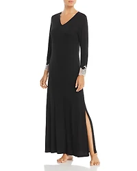 Natori Luxe Shangri-La Lounger Gown - Exclusive