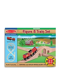 Wooden Figure-8 Train Set - Ages 3+