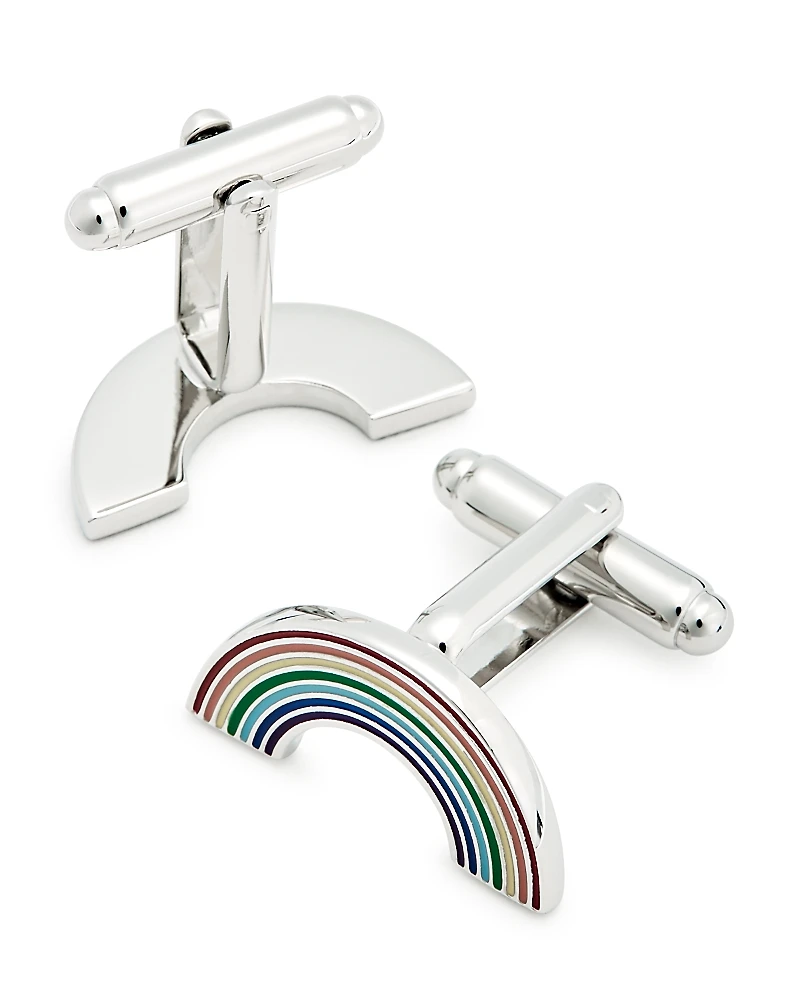 Link Up Rainbow Cufflinks