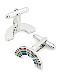 Link Up Rainbow Cufflinks