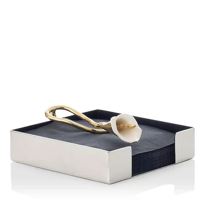 Calla Lily Cocktail Napkin Holder