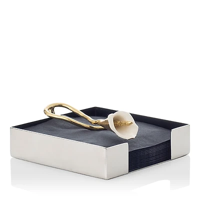 Michael Aram Calla Lily Cocktail Napkin Holder