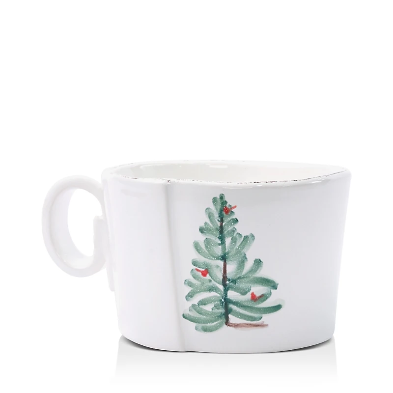 Vietri Lastra Holiday Jumbo Cup