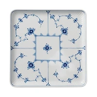 Royal Copenhagen Blue Fluted Plain Square Plate