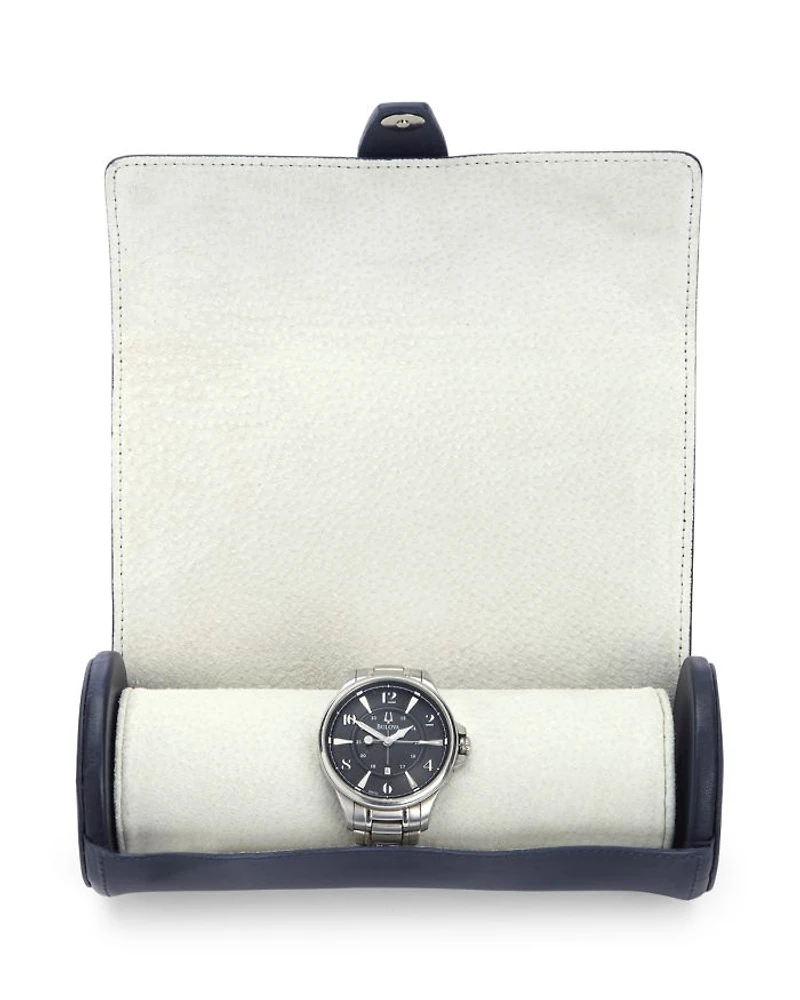 Leather Travel Watch Roll