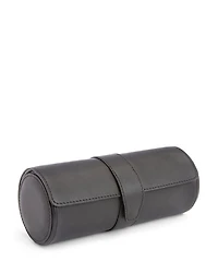 Leather Watch Roll & Cufflink Storage Case