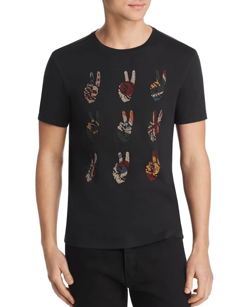 Peace Symbol Graphic Tee