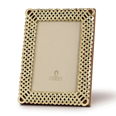 L'Objet Platinum Braid Frame