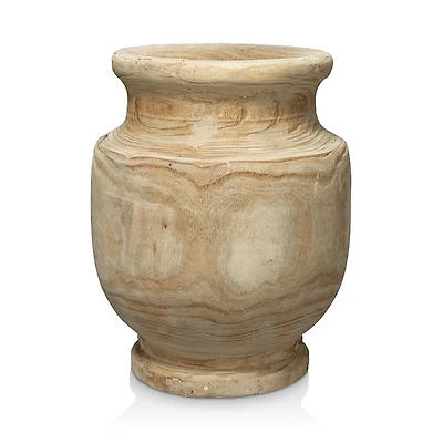 Jamie Young Laguna Wooden Decorative Vase