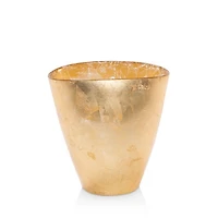 Moon Glass Leaf Small Vase