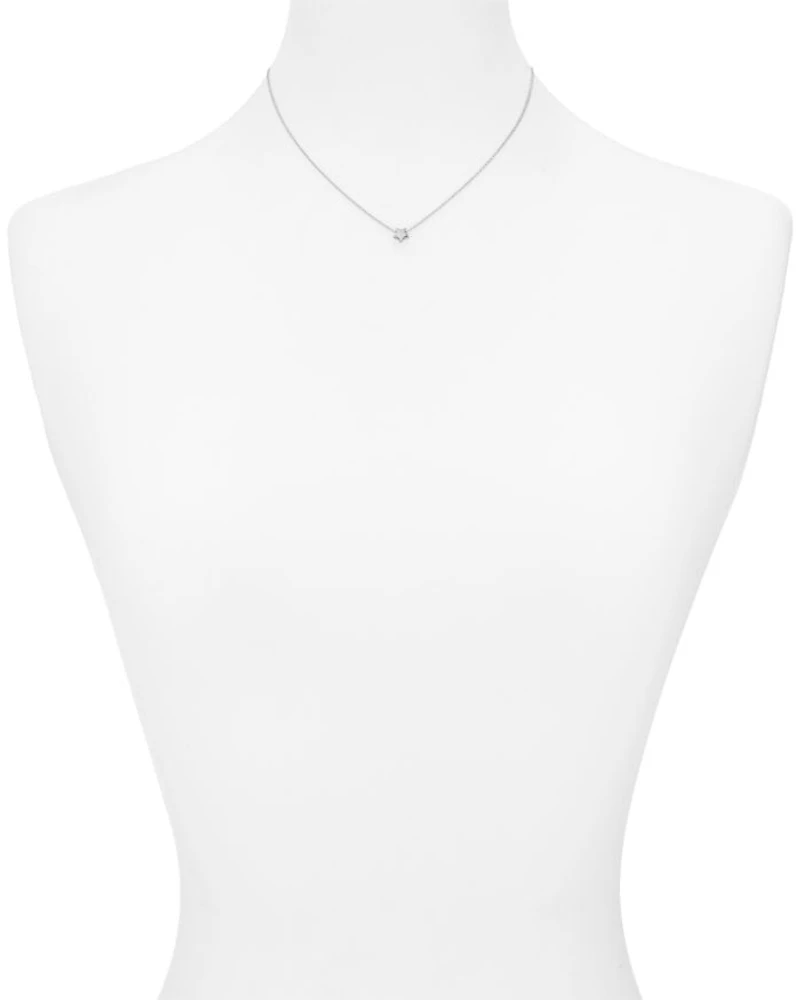 Star Pendant Necklace in 14K Gold-Plated Sterling Silver or Sterling Silver, 16" - Exclusive
