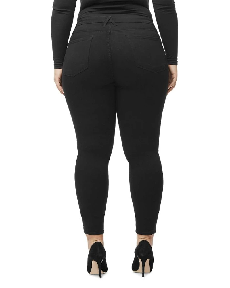 Good Legs Crop Jeans Black001