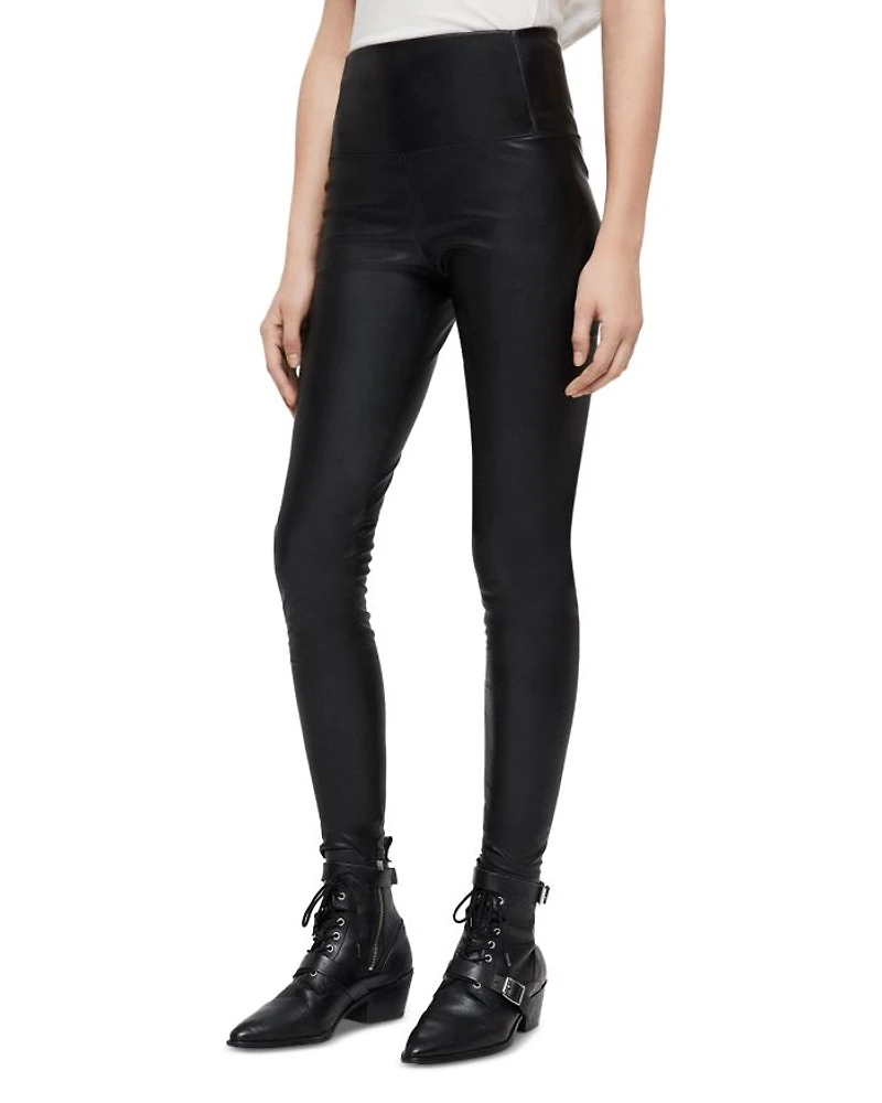 Cora Faux Leather Leggings