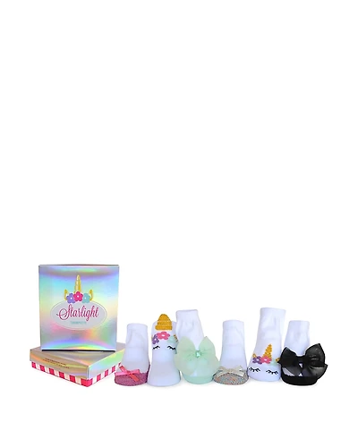 Trumpette Girls' 6-Piece Starlight Socks Set - Baby