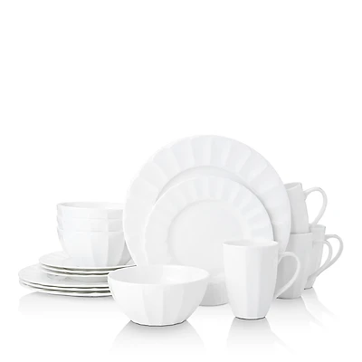 Mikasa Bonaire White 16-Piece Dinnerware Set