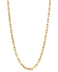 Zoe Lev 14K Yellow Gold Open Link Chain Necklace, 16