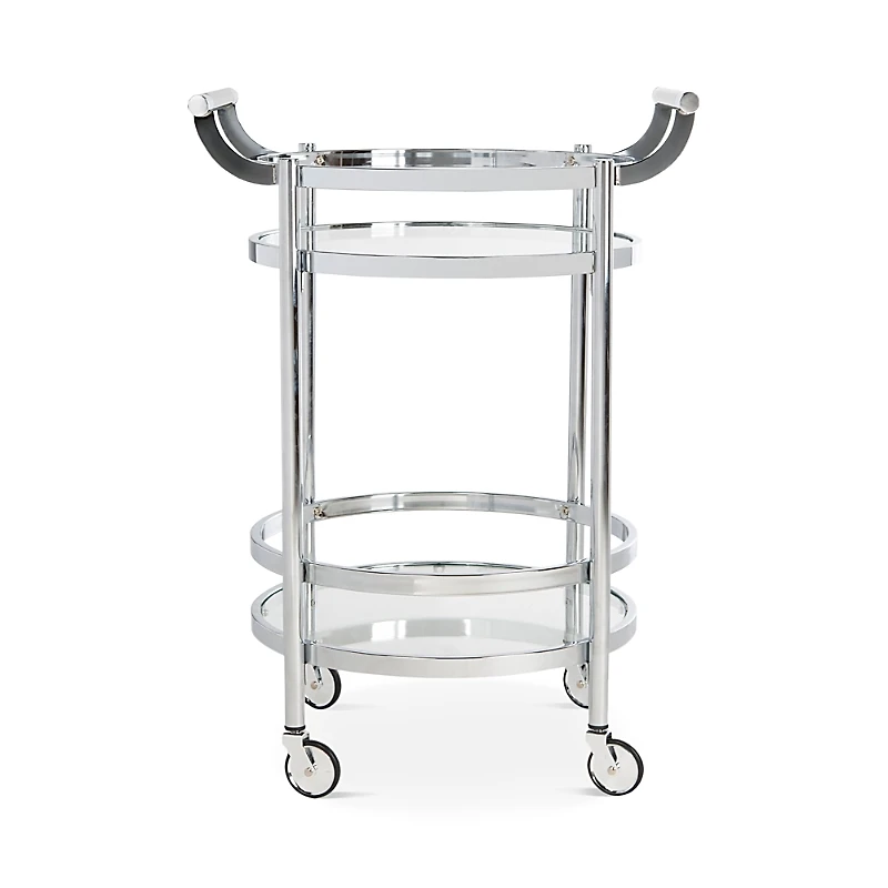 Safavieh Sienna 2-Tier Round Bar Cart
