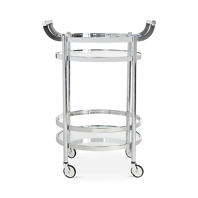 Safavieh Sienna 2-Tier Round Bar Cart