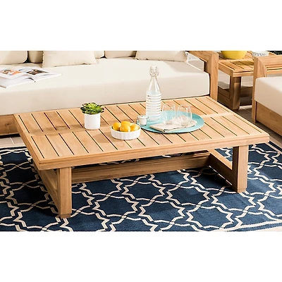 Safavieh Couture Montford Teak Coffee Table