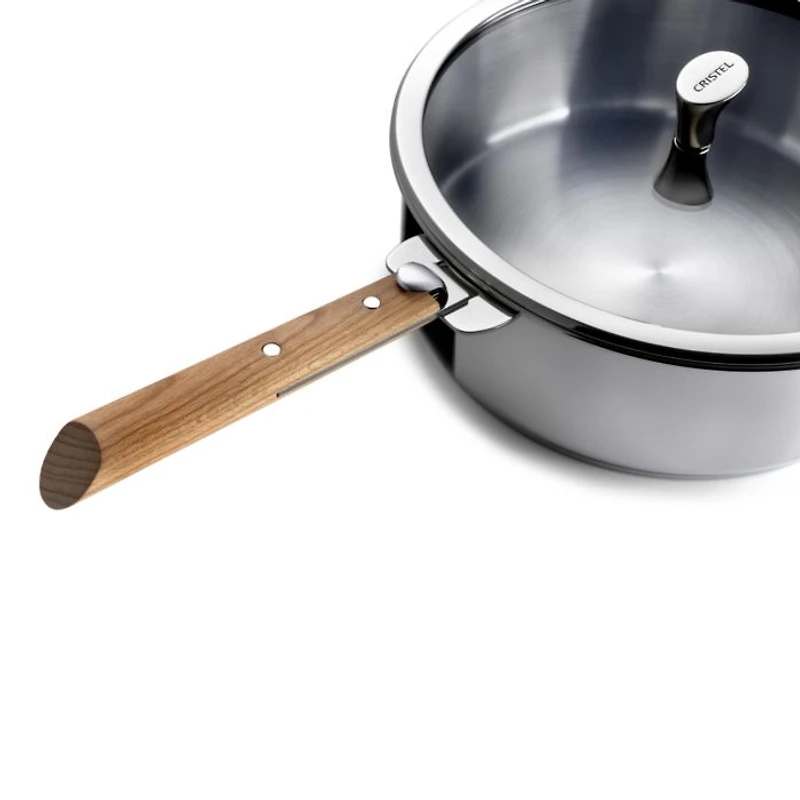 Cristel Casteline Tech Olive Wooden Handle