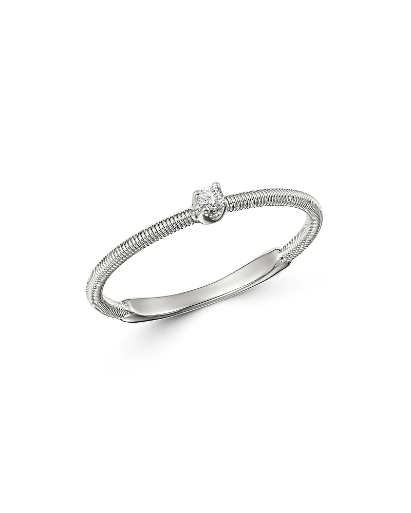 Marco Bicego 18K White Gold Bi49 Diamond Ring - Exclusive