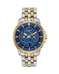 Calendrier Moonphase Two-Tone Link Bracelet Watch, 44mm
