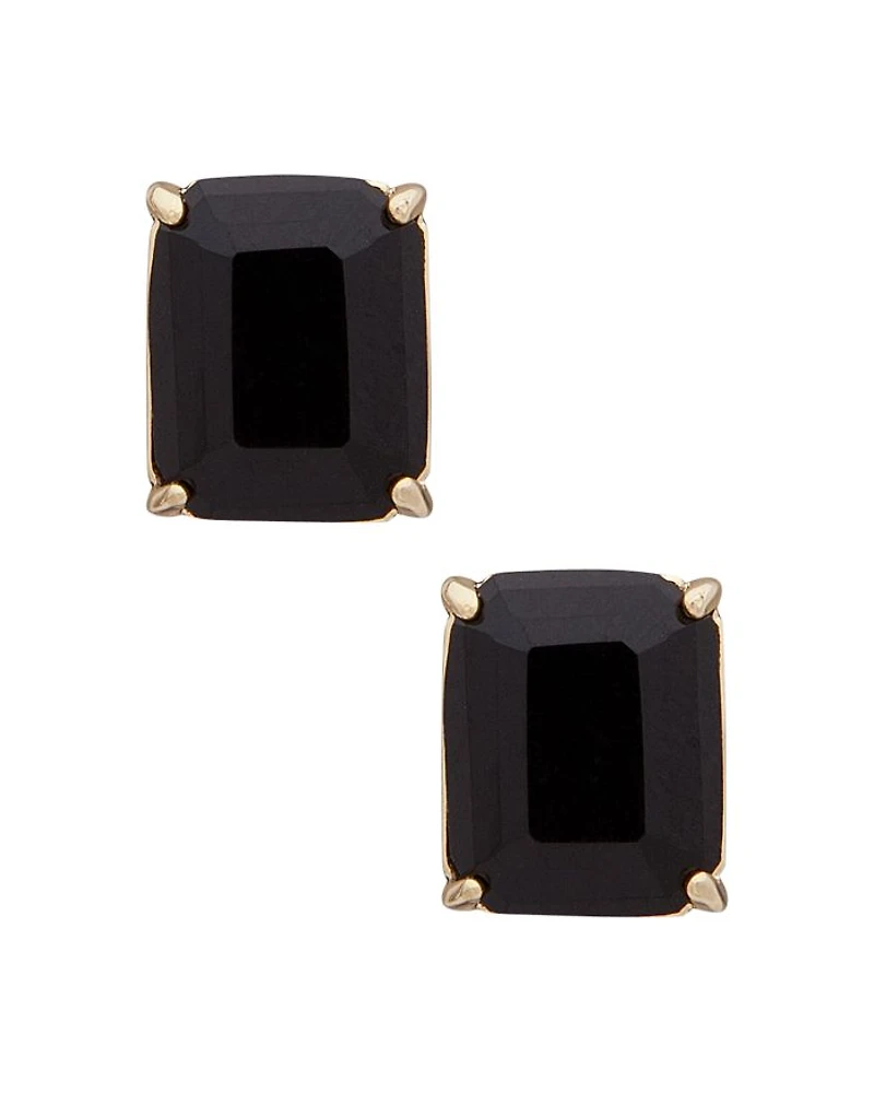 Stone Stud Earrings