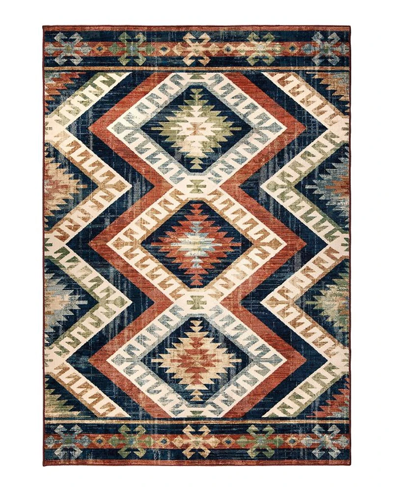Orian Alexandria Kilim Diamonds Area Rug, 5'1" x 7'6"