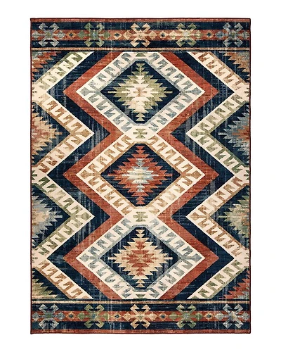 Orian Alexandria Kilim Diamonds Area Rug, 5'1" x 7'6"