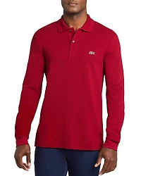 Lacoste Classic Fit Long-Sleeve Pique Polo Shirt