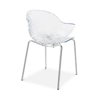 St. Tropez Chrome Chair