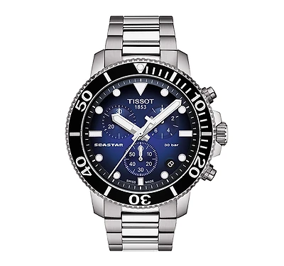 Tissot Seastar 1000 Blue-Dial Chronograph
