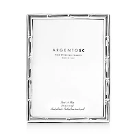 Bamboo Sterling Silver Frame