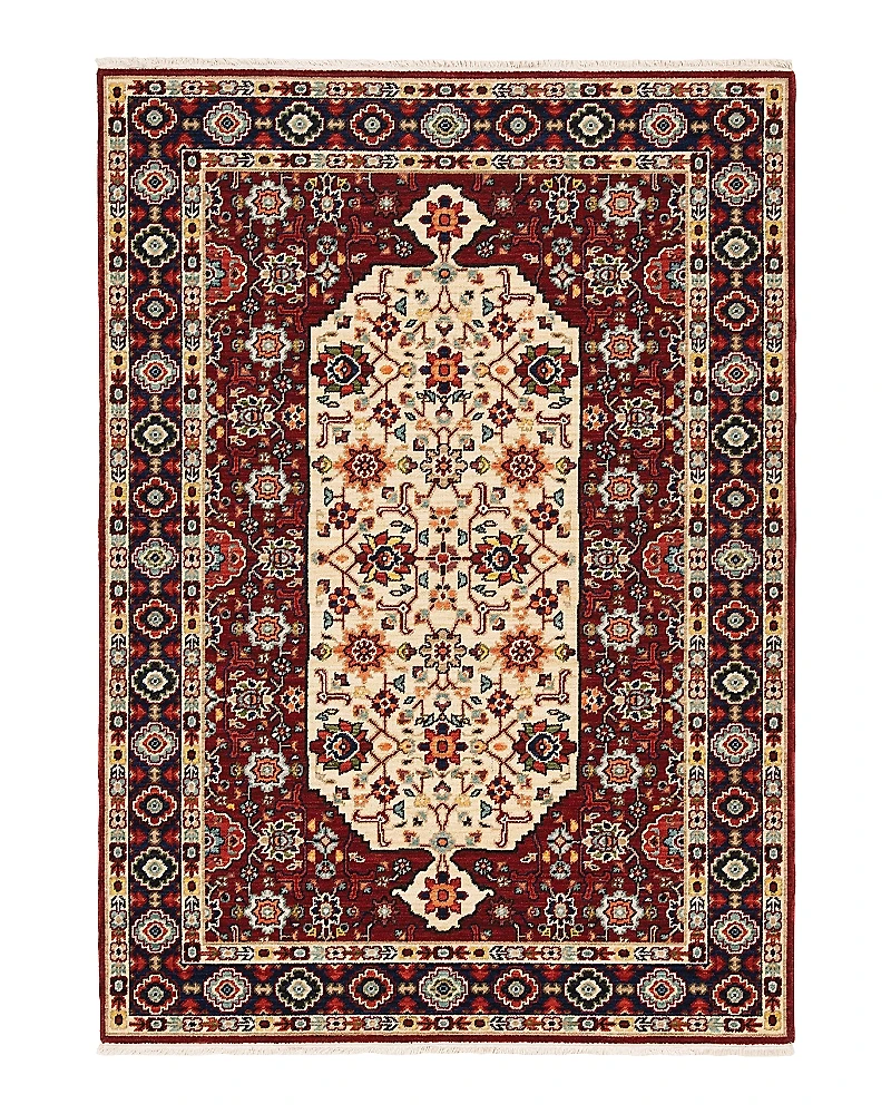 Oriental Weavers Lilihan 1802W Area Rug, 6'7 x 9'6