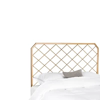 Safavieh Stitch Metal Mesh Headboard, Queen