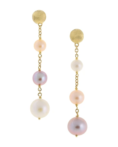 Marco Bicego 18K Yellow Gold Africa Cultured Freshwater Pearl Drop Earrings